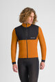 SPORTFUL Cycling thermal jacket - SUPERGIARA 2 - orange/black