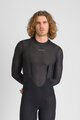 SPORTFUL Cycling long sleeve t-shirt - WINTER LAYER - black