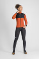 SPORTFUL Cycling thermal jacket - SUPERGIARA 2 W - orange/black