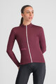 SPORTFUL Cycling winter long sleeve jersey - CLASSIC THERMAL W - bordeaux