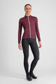 SPORTFUL Cycling winter long sleeve jersey - CLASSIC THERMAL W - bordeaux