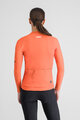 SPORTFUL Cycling winter long sleeve jersey - SUPERNOVA THERMAL W - orange