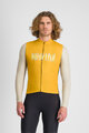 SPORTFUL Cycling winter long sleeve jersey - SUPERGIARA LOGO THERMAL - yellow