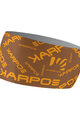 KARPOS Cycling headband - PELMO - brown/yellow