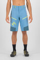 KARPOS Cycling shorts without bib - RAPID BAGGY - blue