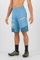 KARPOS Cycling shorts without bib - RAPID BAGGY - blue