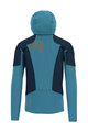 KARPOS Cycling windproof jacket - LAVAREDO - blue/light blue