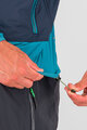 KARPOS Cycling windproof jacket - LAVAREDO - blue/light blue