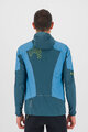 KARPOS Cycling windproof jacket - LAVAREDO - blue