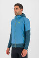KARPOS Cycling windproof jacket - LAVAREDO - blue