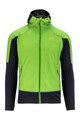 KARPOS Cycling windproof jacket - LAVAREDO - green/black