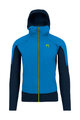 KARPOS Cycling windproof jacket - LAVAREDO - blue/black