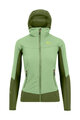 KARPOS Cycling windproof jacket - LAVAREDO W - green/light green