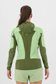KARPOS Cycling windproof jacket - LAVAREDO W - green/light green