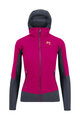 KARPOS Cycling windproof jacket - LAVAREDO W - pink