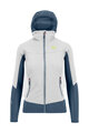 KARPOS Cycling windproof jacket - LAVAREDO W - white/blue