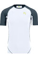 KARPOS Cycling short sleeve t-shirt - LAVAREDO - white/black