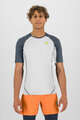 KARPOS Cycling short sleeve t-shirt - LAVAREDO - white/black