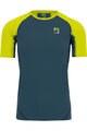 KARPOS Cycling short sleeve t-shirt - LAVAREDO - green/yellow