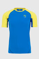 KARPOS Cycling short sleeve t-shirt - LAVAREDO - blue/yellow