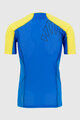 KARPOS Cycling short sleeve t-shirt - LAVAREDO - blue/yellow