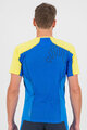 KARPOS Cycling short sleeve t-shirt - LAVAREDO - blue/yellow