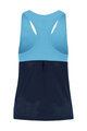 KARPOS Cycling tank top - QUICK W - blue
