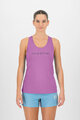 KARPOS Cycling tank top - QUICK W - purple/grey