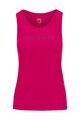 KARPOS Cycling tank top - QUICK W - pink