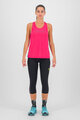 KARPOS Cycling tank top - QUICK W - pink