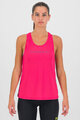 KARPOS Cycling tank top - QUICK W - pink