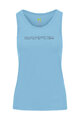KARPOS Cycling tank top - QUICK W - blue