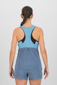 KARPOS Cycling tank top - QUICK W - blue