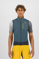 KARPOS Cycling gilet - LAVAREDO - blue