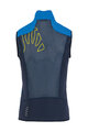 KARPOS Cycling gilet - LAVAREDO - blue/black