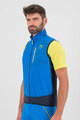 KARPOS Cycling gilet - LAVAREDO - blue/black