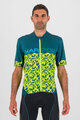 KARPOS Cycling short sleeve jersey - JUMP - yellow/blue
