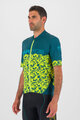 KARPOS Cycling short sleeve jersey - JUMP - yellow/blue