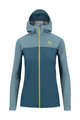 KARPOS waterproof jacket - LOT RAIN W - grey/blue