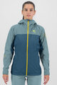 KARPOS waterproof jacket - LOT RAIN W - grey/blue
