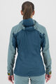 KARPOS waterproof jacket - LOT RAIN W - grey/blue