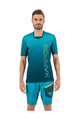 KARPOS Cycling short sleeve jersey - VERVE - turquoise