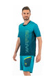 KARPOS Cycling short sleeve jersey - VERVE - turquoise