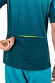 KARPOS Cycling short sleeve jersey - VERVE - turquoise