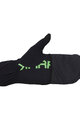 KARPOS Cycling long-finger gloves - LAVAREDO - black/green