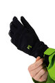 KARPOS Cycling long-finger gloves - LAVAREDO - black/green