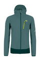 KARPOS Cycling windproof jacket - LOT EVO - green/black