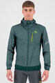 KARPOS Cycling windproof jacket - LOT EVO - green/black