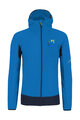 KARPOS Cycling windproof jacket - LOT EVO - blue/black