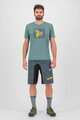 KARPOS Cycling short sleeve t-shirt - VAL FEDERIA - green